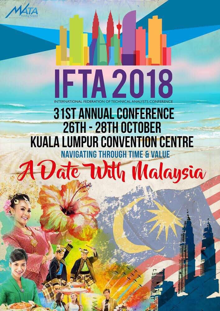 Official poster of the 31st IFTA Conference 2018 in Kuala Lumpur, Malaysia, hosted by MATA and inaugurated by Prime Minister Tun Dr. Mahathir Mohamad